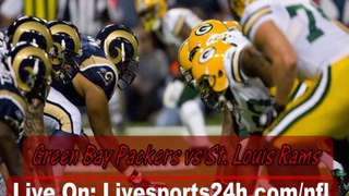 Watch Green Bay Packers vs St. Louis Rams Live Stream Online 2014 NFL Preseason Game