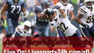 Watch San Diego Chargers vs Seattle Seahawks Live Stream Online 2014 NFL Preseason Game