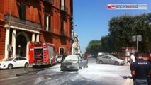 TG 12.08.14 Auto in fiamme, solo paura nel centro di Bari