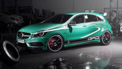 Download Video: Mercedes-Benz A45 AMG With 430 PS From GAD Motors !