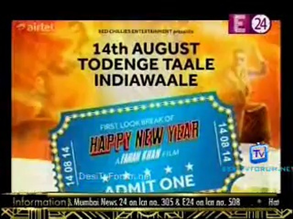 Bollywood 20 Twenty [E24] 13th August 2014 Video Watch Online