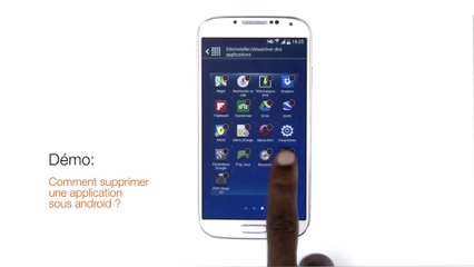 Comment supprimer une application sous android