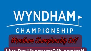 Watch Wyndham Championship live streaming Golf USPGA Tour 2014