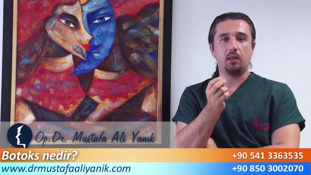 Op. Dr. Mustafa Ali Yanık botoks tedavisi ile ilgili bilgi veriyor.