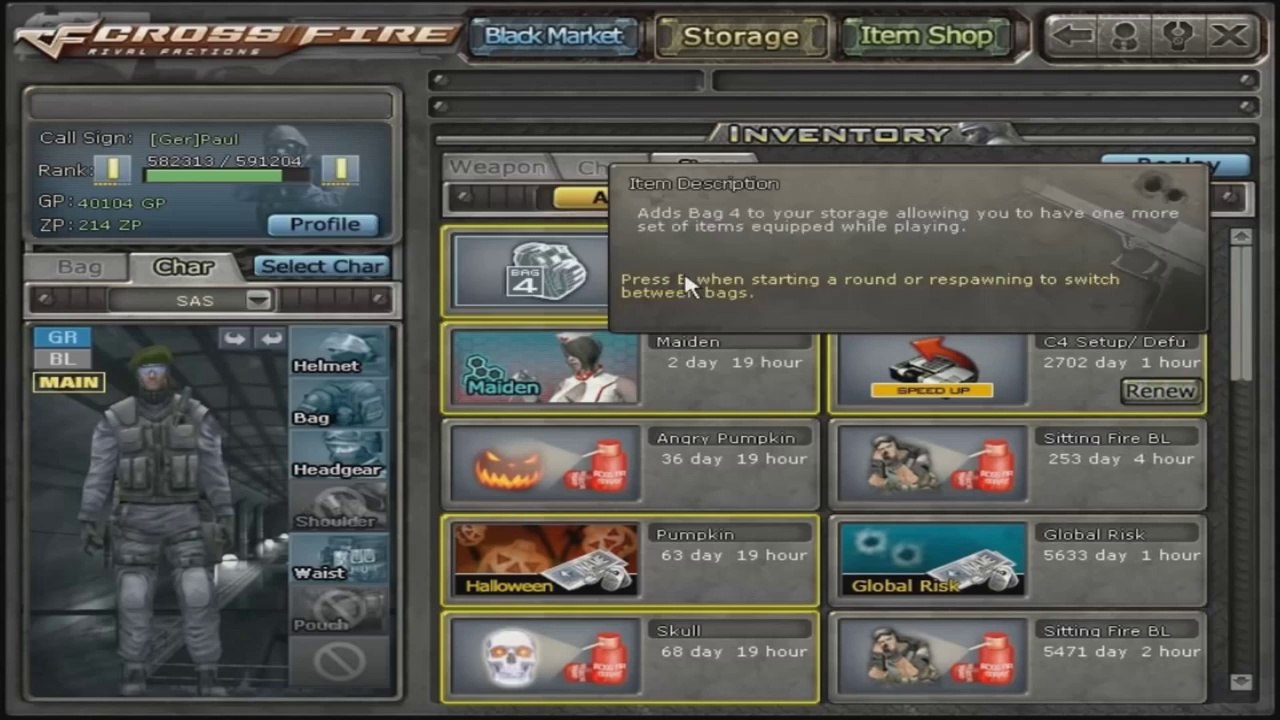 PlayerUp.com - Buy Sell Accounts - Crossfire Best Account 2012