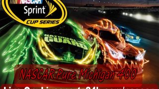 Watch NASCAR Sprint Cup Series Pure Michigan 400 live streaming NASCAR 2014