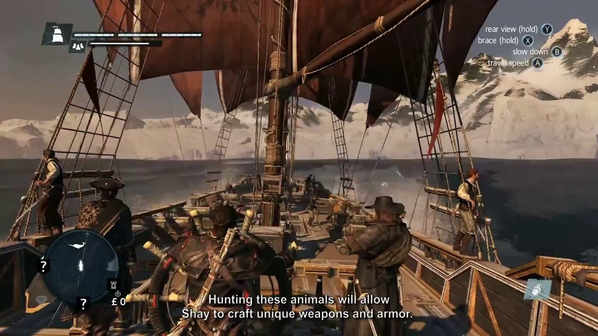 Assassin's Creed : Rogue (PS3) - Assassin's Creed Rogue : tour de bateau en  arctique (gameplay) - Vidéo Dailymotion