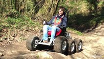 Off-Road Wheelchair Goes Where No Wheelchair Has Gone Before