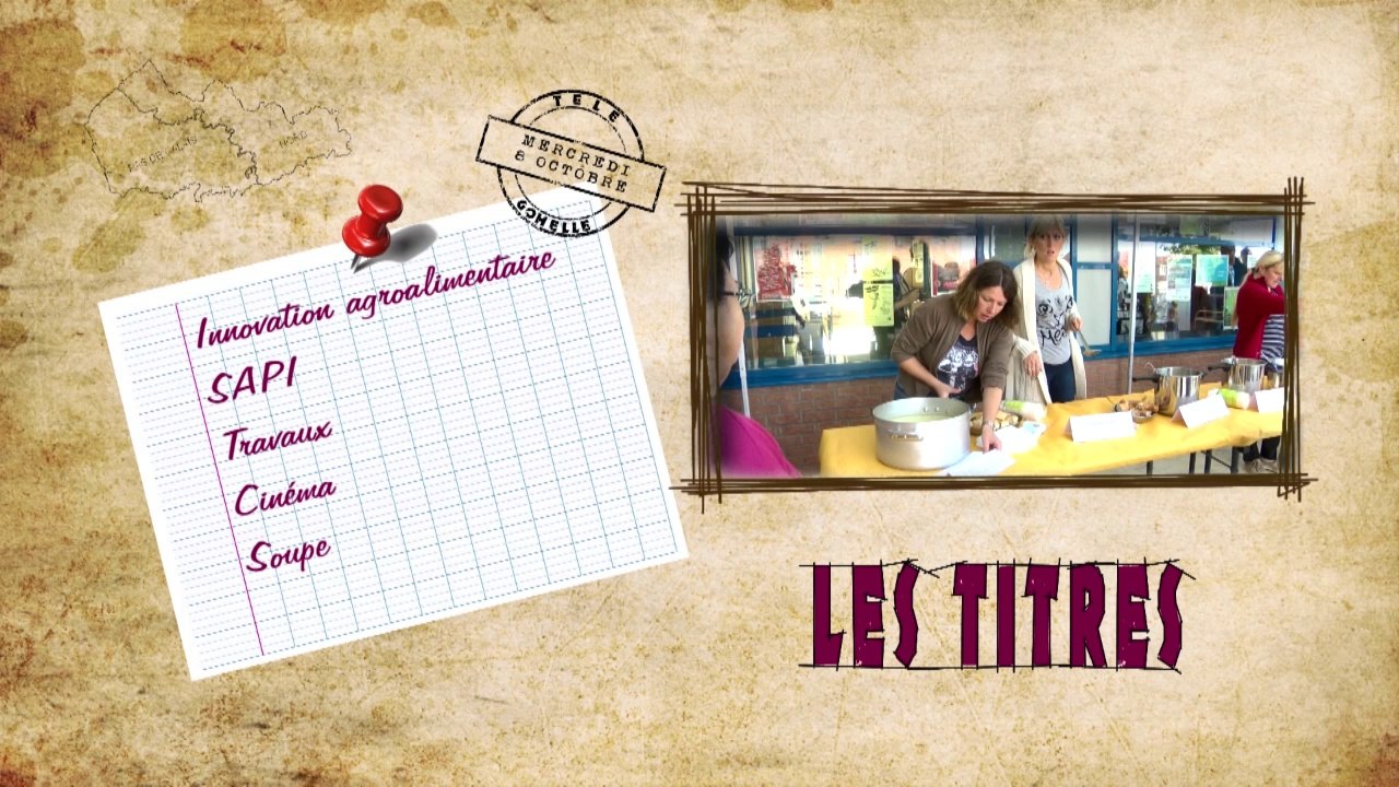 Journal du Mercredi 8 octobre Télé Gohelle