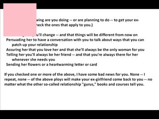 Text Your Ex Back -Get Easy trick to Find True Love