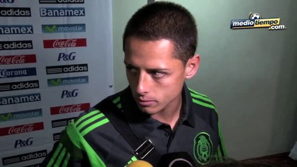 'Chicharito' agradeció repetir como titular