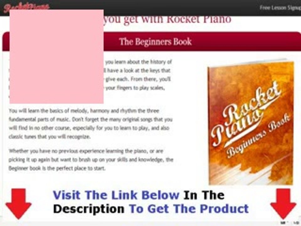 The Rocket Piano Real Rocket Piano Bonus + Discount