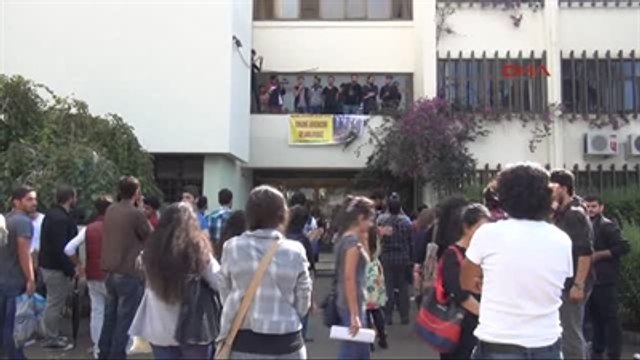 Adana-1 Çukurova Üniversitesi'nde Kobani Gerginliği/yeniden