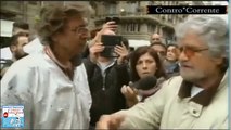 Genova,Grillo: «Siete la Rai?Versate prima 2 mila euro per l’alluvione di Genova e poi vi rilascio l’intervista»