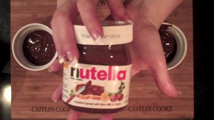 Caitlin's Nestle Chocolate Molten Nutella Cakes