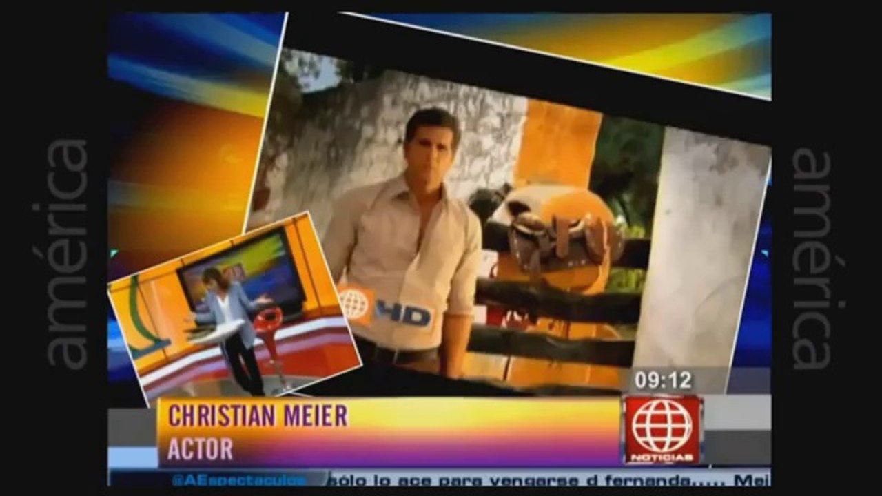 Entrevista a Christian Meier_Programa América Espectáculos