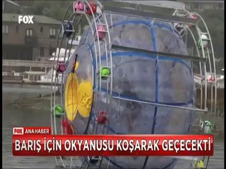 Barış için okyanusu koşarak geçecekti ama yolunu kaybetti