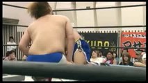 Akito & MIKAMI vs Danshoku Dino & Makoto Oishi (DDT)