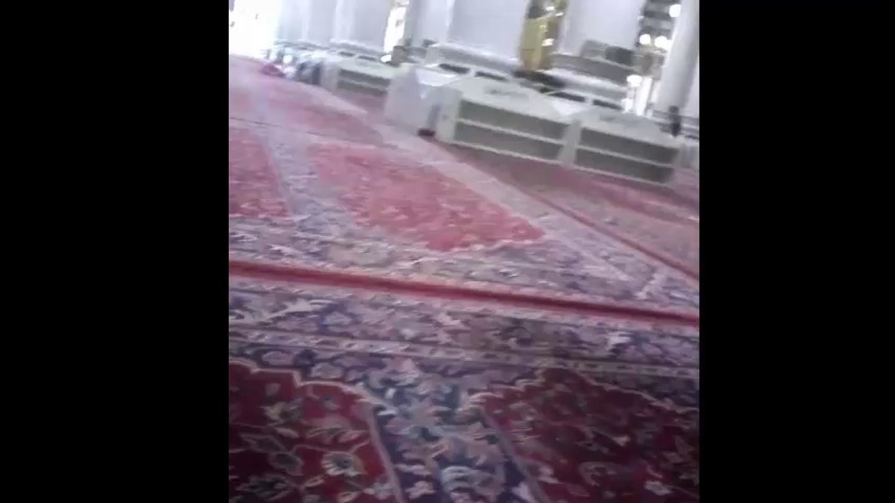 AZAN IN MASJID E NABVI  S A W