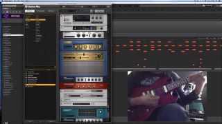 PLAYING AROUND WITH THE GIBSON SG GUITAR MASCHINE STUDIO & GUITAR RIG 5