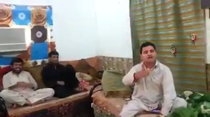 a man speaking against saleem safi