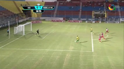 Goles Vida vs Parrillas One 2-0 (11/10/2014)