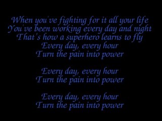 Superheroes- The Script (Lyrics)