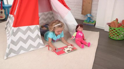 KidKraft Play Teepee Orange