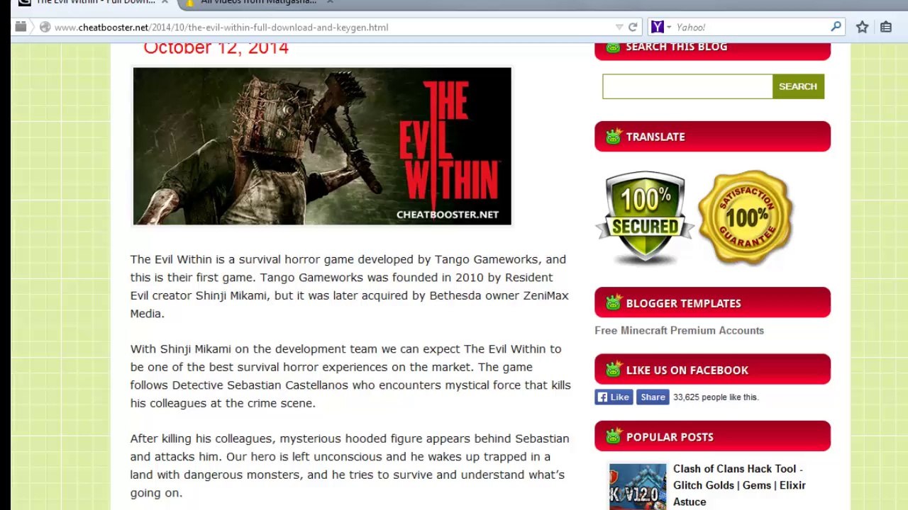 The Evil Within Download