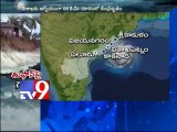 'Very severe' Cyclone Hudhud to make landfall at afternoon in AP