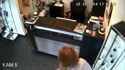 Attempted robbery of a jewelery store