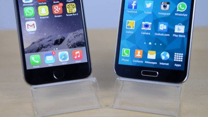iPhone 6 vs Samsung Galaxy S5 - Speed Test