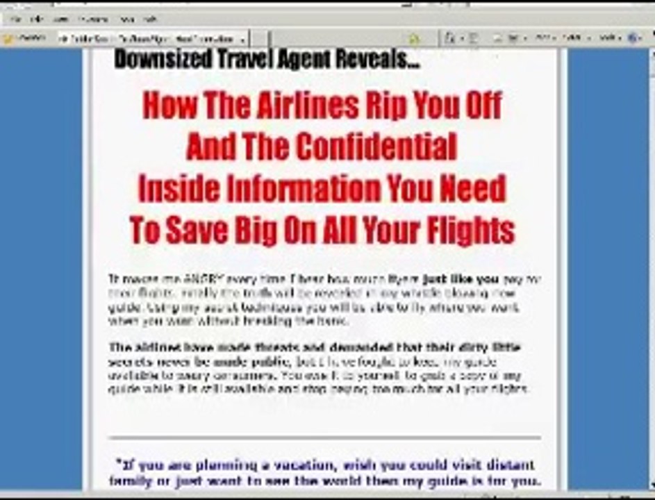 Insider Secrets To Cheap Flights