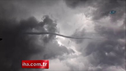 Antalya'da çıkan hortum kamerada - KonyaMesaj.com