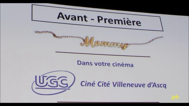 avant premiere du film MOMMY de Xavier Dolan à ugc de va le 3 octobre 2014