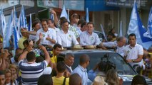Aécio recebe o apoio da família de Eduardo Campos e se compromete com bandeiras de Marina