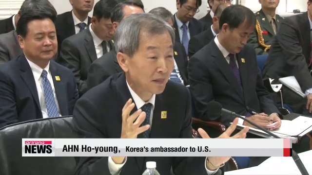Amb. Ahn S. Korea and U.S. exchange information on THAAD but no discussions of deployment