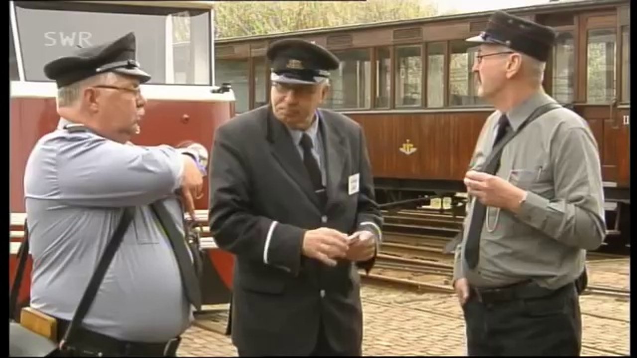 Eisenbahn Romantik - Das RTM Museum in S?dholland - die Bahn auf dem Damm