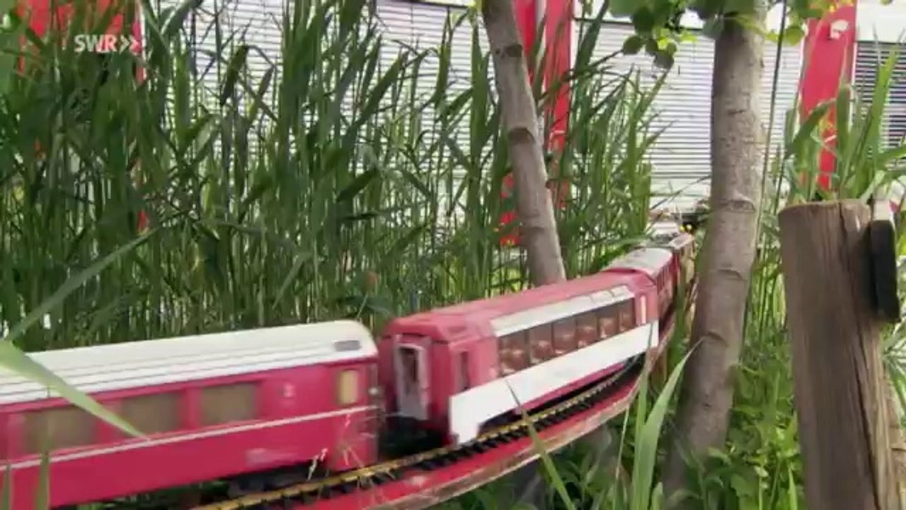 Eisenbahn Romantik - Eisenbahnspielen in freier Natur. Garten- und Parkbahnen im Schwabenland