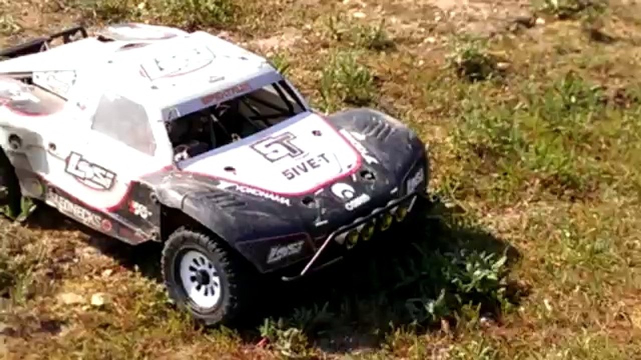 losi 5ive T sortie avec groquik 3
