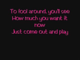 Kristina Maria - Let's Play [lyrics on screen]