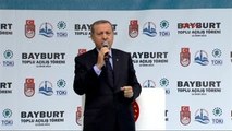 Bayburt ? Cumhurbaşkanı Erdoğan Bayburt?ta Toplu Açılış Töreninde Konuştu