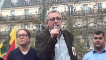20141011-Paris-Pierre Laurent-Soutien à la résistance kurde à Kobanê