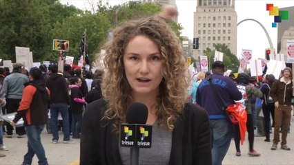 Protests against police violence continue in Missouri