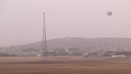 Havan Mermisi Mürşitpınar Mahallesi'nde Boş Alana Düştü