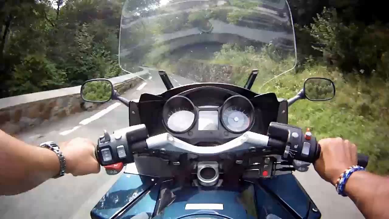 Col du Portillon, Pyrénées, descente côté français