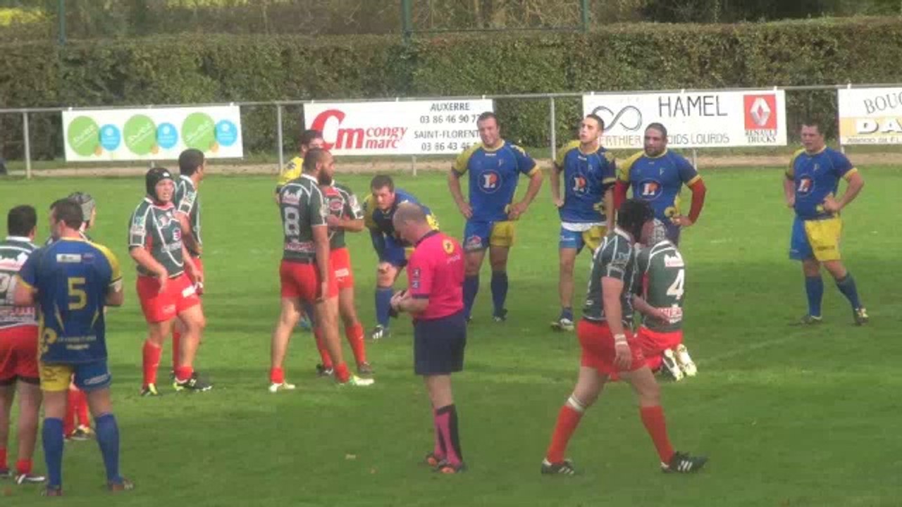 Fédérale 3 : les rugbymen Auxerrois l'emportent contre Issoudun