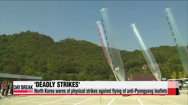 North Korea warns of physical strikes against anti-Pyongyang leaflets