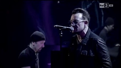 Bono & The Edge perform "Every Breaking Wave"