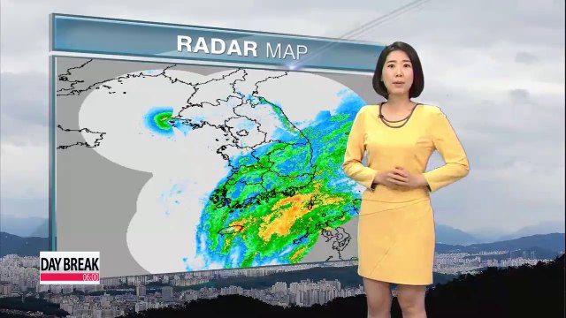 Rain this morning due to the indirect effect of the typhoon